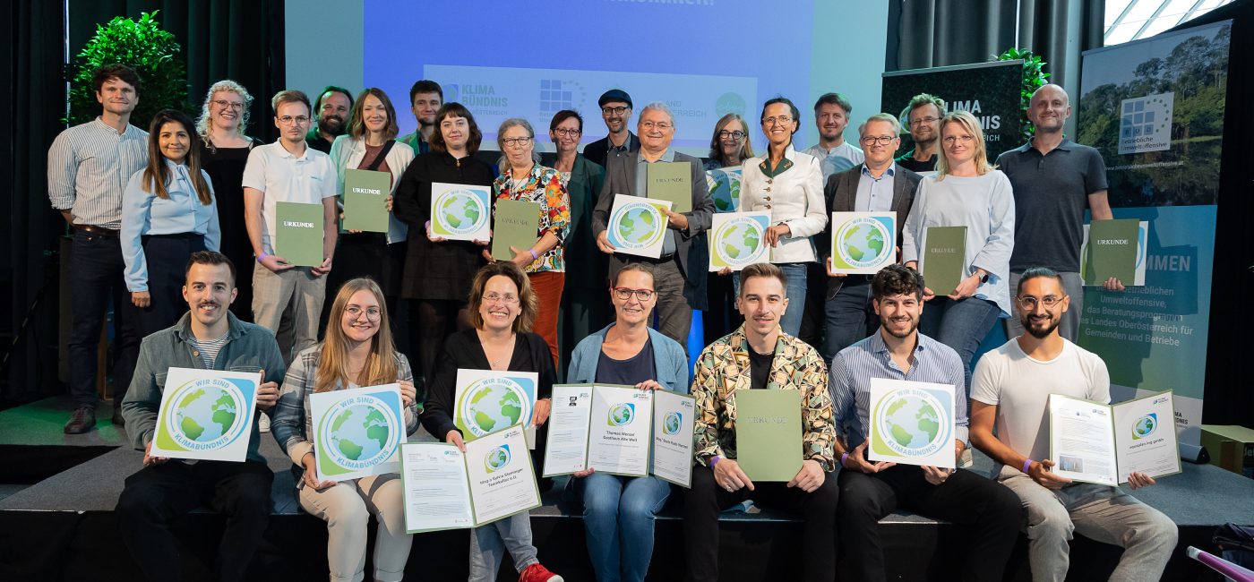 Zertifikatsverleihung Klimabündnis
