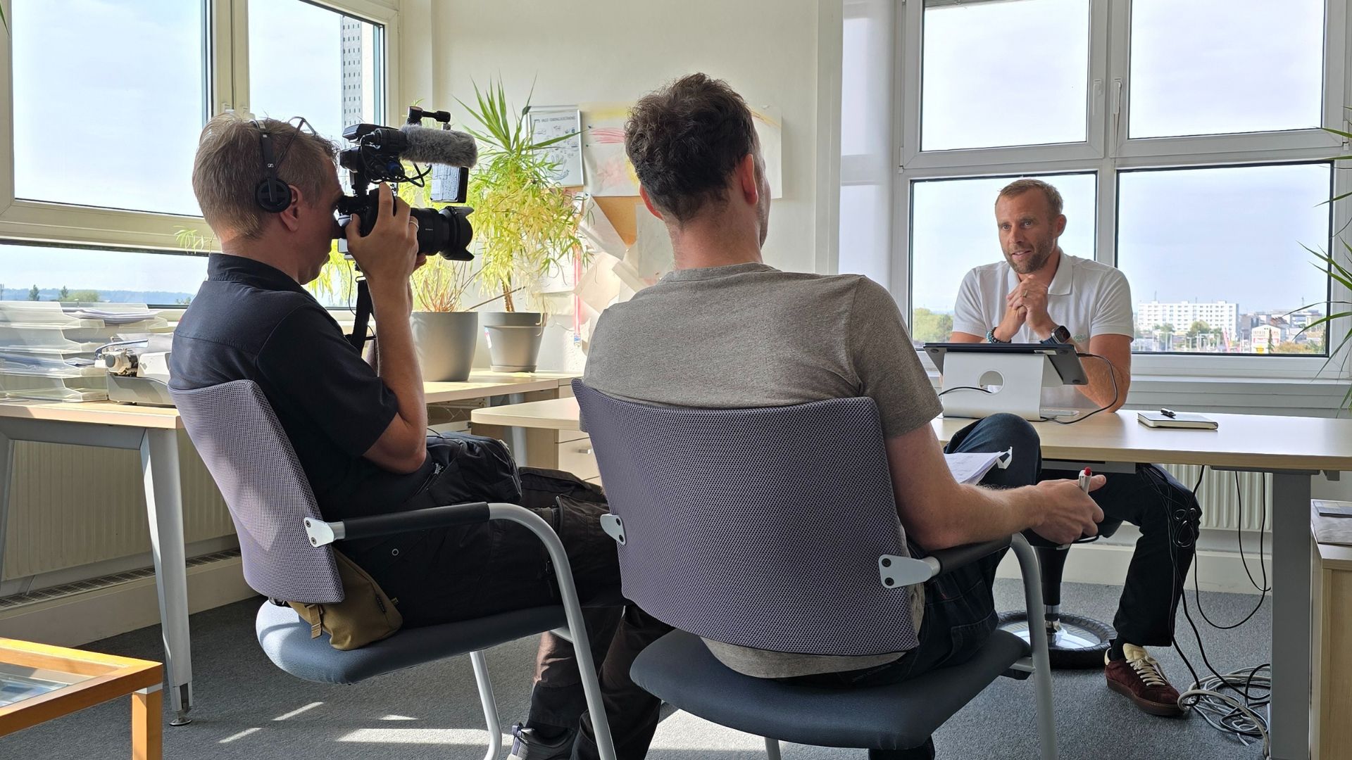 LT1 Reportage bei opta data